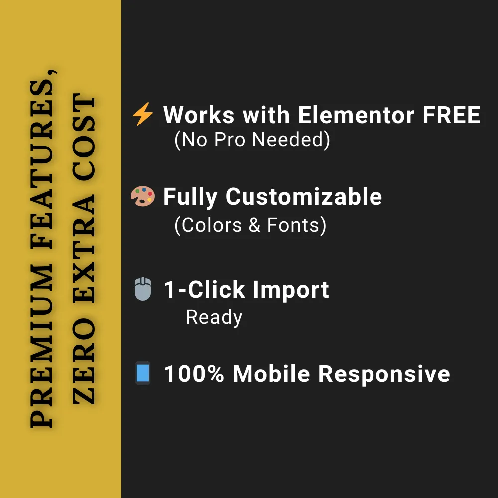 Luxury Real Estate Landing Page - Elementor Template (Dark Mode) - Image 3